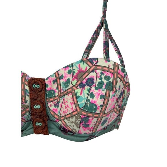 Maaji Smokey Perlino Bikini Top Size Small - Picture 4 of 10